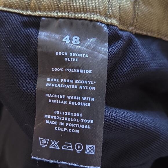 CDLP Men's Deck Shorts in Olive Size 48 Small - Picture 7 of 8